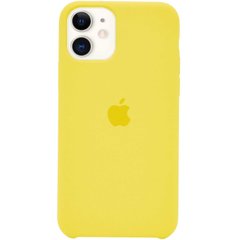 Чехол Silicone Case (AA) для Apple iPhone 11 (6.1"), Желтый / Yellow
