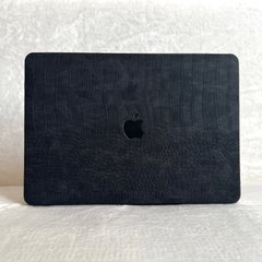 Чехол накладка кожаная на MacBook Pro 14 (A2442/2779/2981/2992) , Чорний