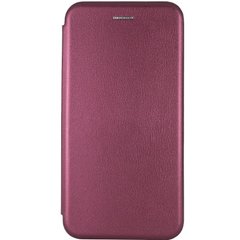 Кожаный чехол (книжка) Classy для Samsung Galaxy M52, Бордовый
