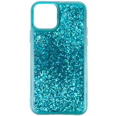 TPU+PC чехол Sparkle (glitter) для Apple iPhone 12 Pro / 12 (6.1"), Зеленый