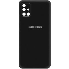 Чехол Silicone Cover My Color Full Camera (A) для Samsung Galaxy A51, Черный / Black