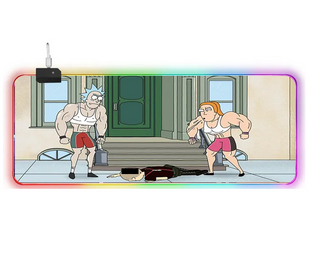 LED коврик для мышки "Rick and morty" 80*30 см., Print15