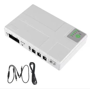 Power Bank Бесперебойник для роутера DC1036P 36W 10400mAh White