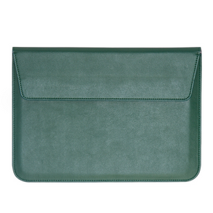 Чохол-конверт-підставка Leather PU 15.4", 39*26 см.Зелений