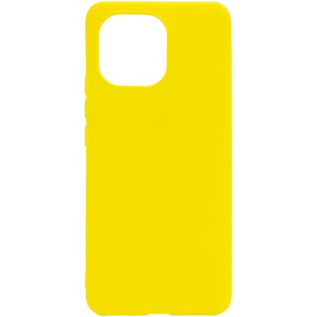 Силиконовый чехол Candy для Xiaomi Mi 11 Lite, Желтый