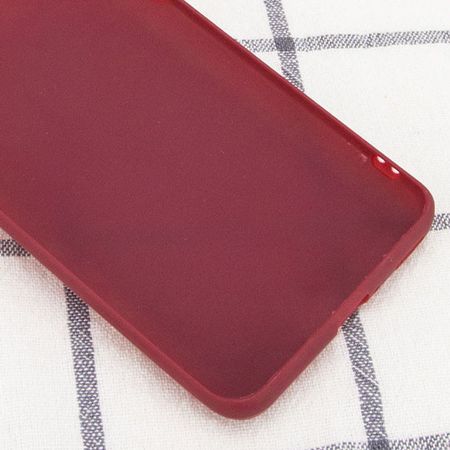 Силиконовый чехол Candy для Xiaomi Redmi 10 / Note 11 4G, Бордовый