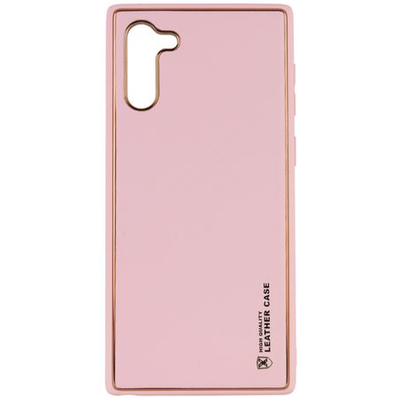 Кожаный чехол Xshield для Samsung Galaxy Note 10, Розовый / Pink