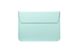 Чехол-конверт-подставка Leather PU для MacBook 13.3" Ментоловый