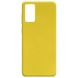Силиконовый чехол Candy для Samsung Galaxy Note 20, Желтый