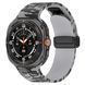 Камуфляжний силіконовий ремінець з магнітною пряжкою для Samsung Galaxy Watch7 Ultra 47 мм, світло-сірий
