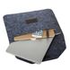 Чехол-конверт из войлока для MacBook 13.3" Dark Grey
