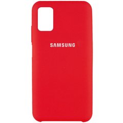 Чехол Silicone Cover (AAA) для Samsung Galaxy M51, Красный / Red