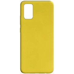 Силиконовый чехол Candy для Samsung Galaxy A02s / M02s, Желтый