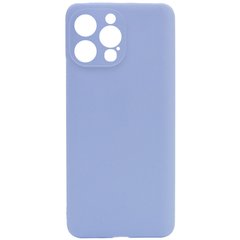 Силиконовый чехол Candy для Apple iPhone 13 Pro Max (6.7"), Голубой / Lilac Blue