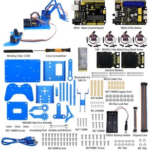 Набор для сборки 4DF Mechanical Arm Kit V2.0 от Keyestudio