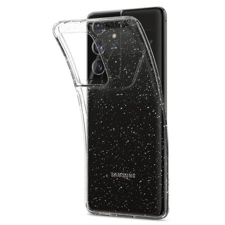 TPU чехол Molan Cano Jelly Sparkle для Samsung Galaxy S22 Ultra, Прозрачный