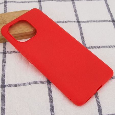 Силиконовый чехол Candy для Xiaomi Mi 11 Lite, Красный