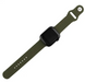 Силиконовый ремешок Braid для Apple Watch 42 / 44 / 45 / 49 AAA+ AAA+, Зелений