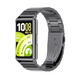 Металевий браслет Mijobs для Huawei Band 11 Pro з розкладною застібкою, black
