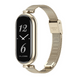 Ремешок миланская петля ТОНКИЙ MIJOAS для Mi Band 8 / Mi Band 9,Beige gold