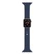 Ремінець BlackPink Силіконовий Вузький для Apple Watch 42/44mm Темно-Синій