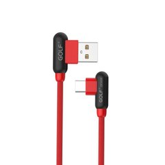 USB Cable Golf T-Design Type-C (L Shape) Red (GC-45t)