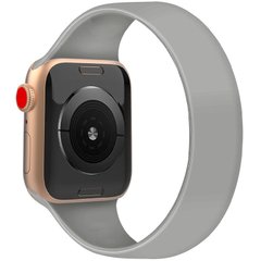 Ремешок Solo Loop для Apple watch 38 | 40 | 41 mm 143mm, Серый / Mist Blue