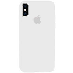 Чехол Silicone Case для iPhone X | XS Белый - White