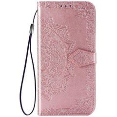 Кожаный чехол (книжка) Art Case с визитницей для Samsung Galaxy M31, Розовый
