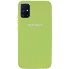 Чехол Silicone Cover Full Protective (AA) для Samsung Galaxy M31s, Мятный / Mint