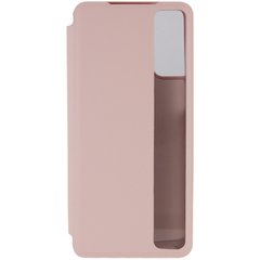 Чехол-книжка Smart View Cover для Samsung Galaxy S21, Розовый / Светлое окошко