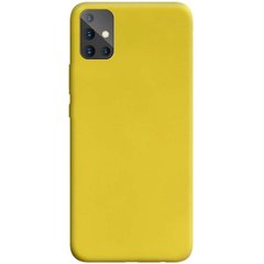 Силиконовый чехол Candy для Samsung Galaxy A71, Желтый