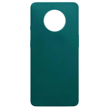 Силиконовый чехол Candy для OnePlus 7T, Зеленый / Forest green