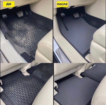 Комплект EVA килимків в салон 4шт.чорний для Ravon "R4(GM Uzbekistan) копія Chevrolet Cobalt" 2016+