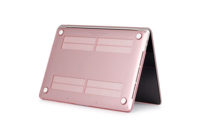 Чехол на MacBook air (2018-2021) A1932 Пластиковый , Розовый A1932