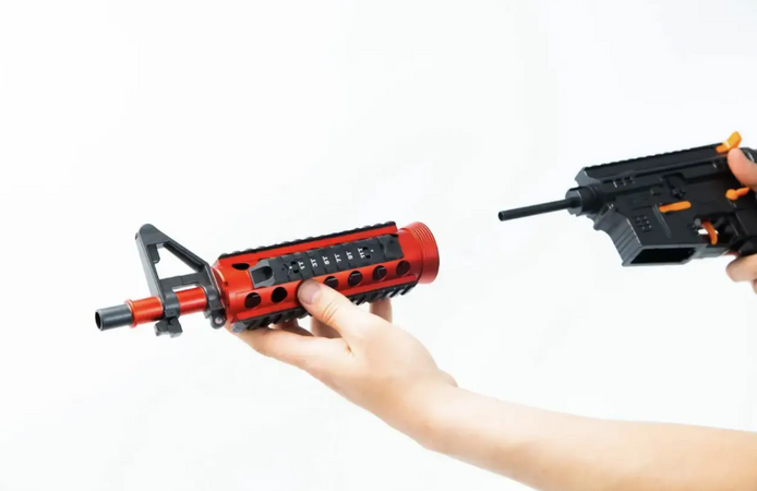Іграшковий дитячий автомат - гель бластер M4A1 , Червоний