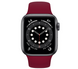 Ремешок силиконовый для Apple Watch 38/40/41 AAA+, Бордовий