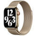 Миланска петля Apple Watch 42 / 44 / 45 / 49 AAA+ , Beige Gold