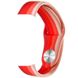 Силиконовый ремешок Rainbow для Apple watch 42 | 44 | 45 mm, Розовый / Красный