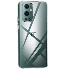 TPU чехол Epic Transparent 1,0mm для OnePlus 9 Pro, Бесцветный (прозрачный)