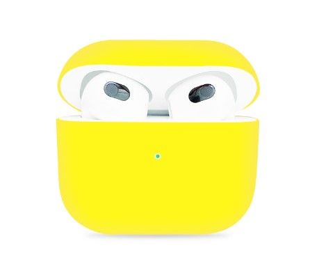 Силиконовый чехол для Apple AirPods 3, Желтый