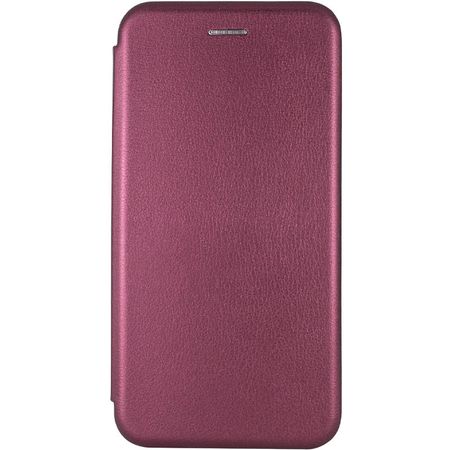 Кожаный чехол (книжка) Classy для Samsung Galaxy M31, Бордовый