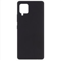 Чехол Silicone Cover Full without Logo (A) для Samsung Galaxy A42 5G, Черный / Black