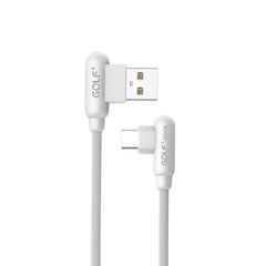 USB Cable Golf T-Design Type-C (L Shape) White (GC-45t)