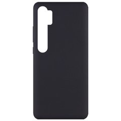 Чехол Silicone Cover Full without Logo (A) для Xiaomi Mi Note 10 Lite / Mi Note 10 / Note 10 Pro, Черный / Black