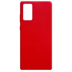 Силиконовый чехол Candy для Samsung Galaxy Note 20, Красный