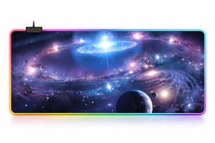 LED килимок для мишки Космос 80х30см., 23