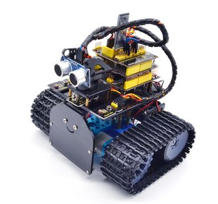 Набор для сборки Mini Tank V2.0 от Keyestudio