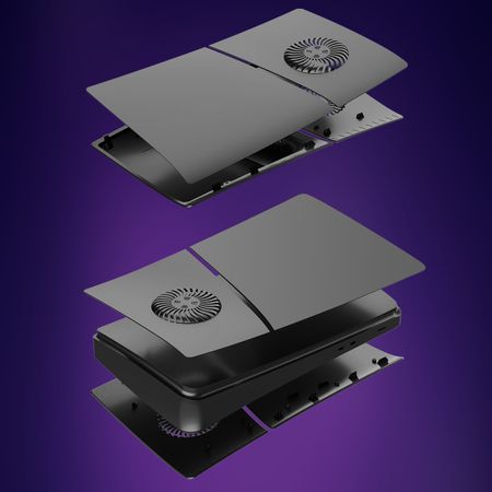 Сменные панели для Sony PlayStation 5 SLIM (2023 року) Digital, Black