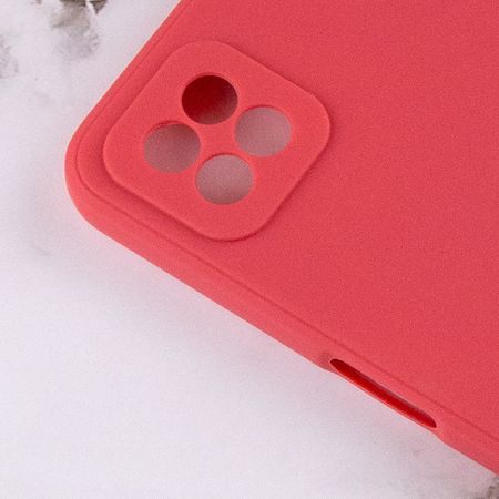 Силиконовый чехол Candy Full Camera для Oppo A53 5G / A73 5G, Красный / Camellia